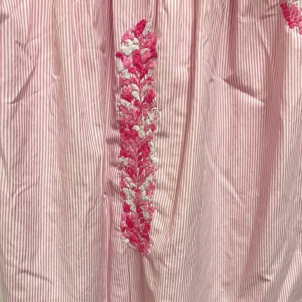 Mi Golondrina Pink Embroidered Dress - Picture 10 of 14